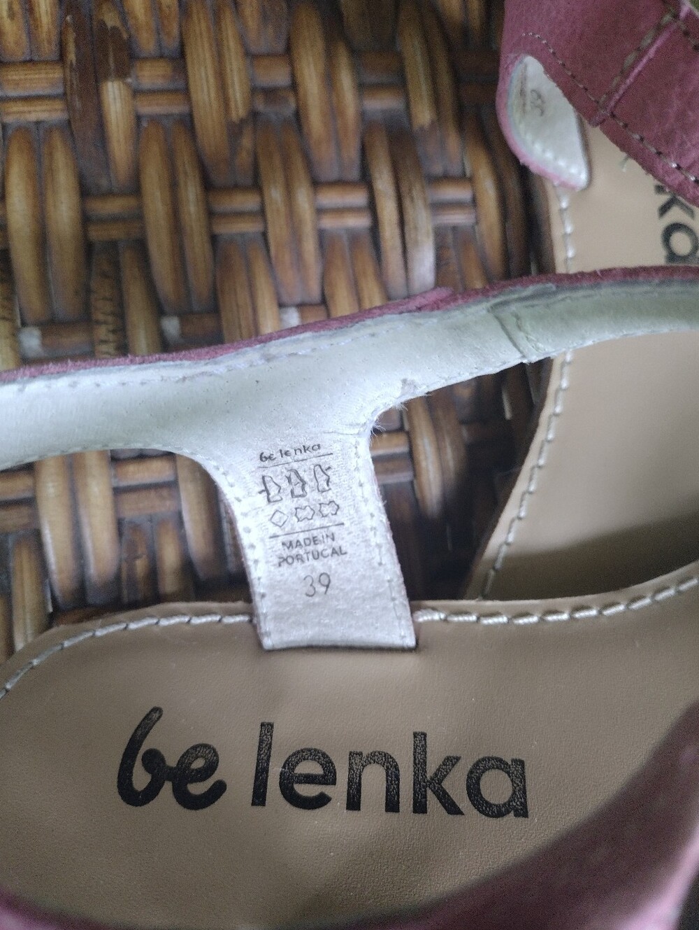 Be Lenka EU 39 Pink Claire Barefoot Leather Sandals - Picture 7 of 7